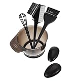 AUTSUPPL Salon Haarfärbeset mit Pinsel und Farbschale Komplettset für Friseurprofis und Heimgebrauch für Präzises Auftragen und Haarpflege