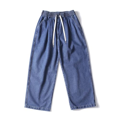 Bciopll Men Wide Leg Straight Jeans Japanese Loose Causal Baggy Trousers Denim Harem Jeans Pants3
