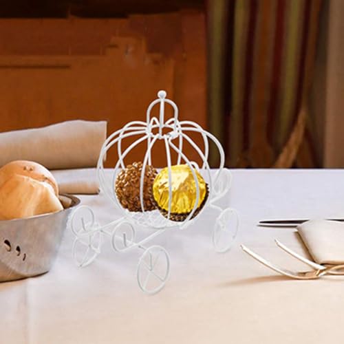 Boîte à bonbons mariage blanche pour décoration de table féerique