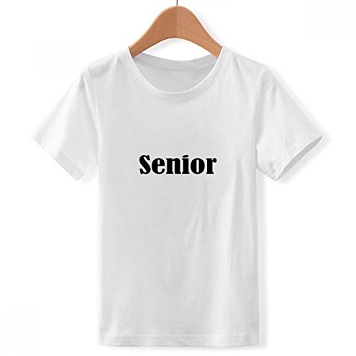 T-Shirt Blanc pour Les Garçons Idéal pour l'École et le Sport