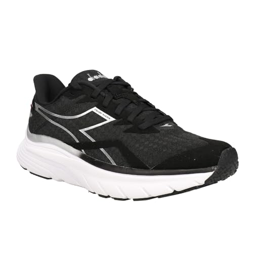 Diadora Women's Equipe Nucleo - Black/Silver/White2