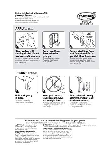 Image of Command Small Refill Adhesive Strips, Damage Free Hanging Wall Adhesive Strips for Small Indoor Wall Hooks, No Tools Removable Adhesive Strips for Living Spaces, 20 White Command Strips