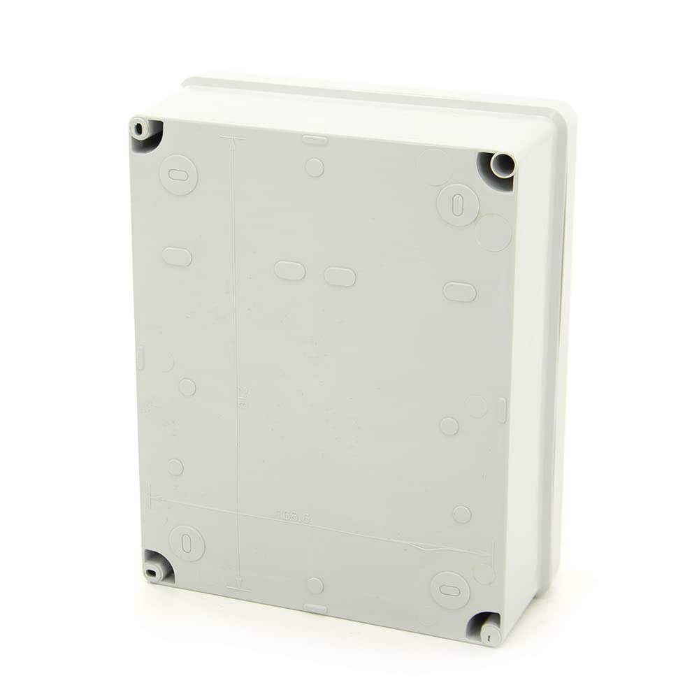 ELS Elektrotechnika Steckdosenverteiler Baustromverteiler Wandverteiler Leer Leergehäuse Schuko Steckdosen 2x230V und 1 x CEE16A, für Innen und Außen, zur Nachrüstung mit modularen Geräten, Verkabelt