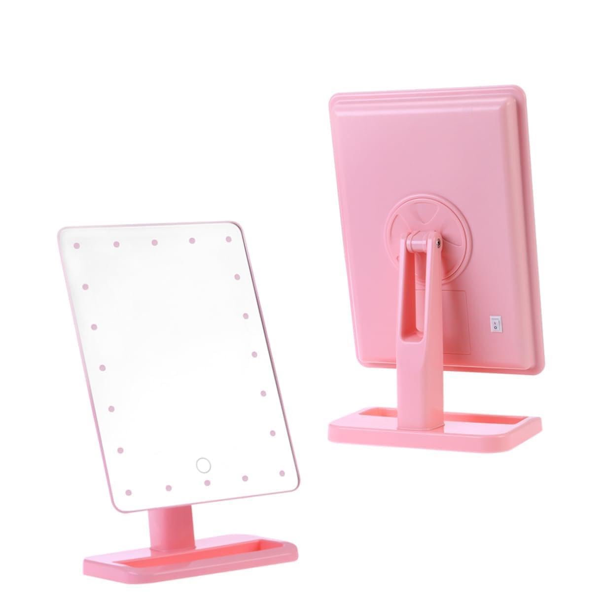 Miroir cosmétique avec LED VICASKY et éclairage de table tactile