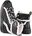 GUESS FL8RMSELE12 Women's Ramsi Lace Up High Top Sneaker Trainers (Black, UK 8), Black, 8 UK