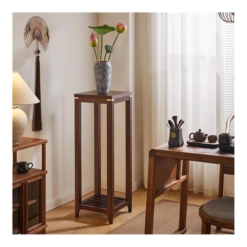 Estante de bonsái madera estilo chino para decorar tu sala de estar 4