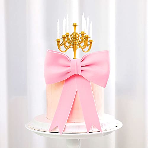 Pink Bow Cake Topper Bow Cake Decoration Baby Girl Cake Decoration Baby Shower Cake Topper For Girl Eva #TOP7