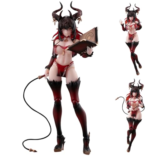 Jilijia Succubus-Lustia Figura de anime, figura de conejita, modelo de estatua, accesorios reemplazables, figura de acción de PVC, coleccionables, decoración de regalo