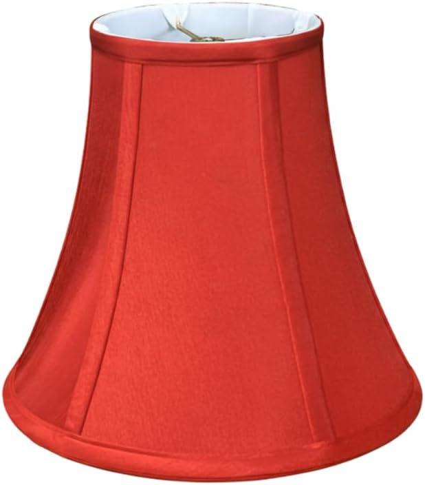 Royal Designs, Inc. BSO-704RC-7EG True Bell Basic Lamp Shade with Round Clip, 3.75 x 7 x 6.75, Eggshell