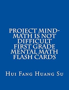Paperback Project MIND-Math Is Not Difficult First Grade Mental Math Flash Cards Book