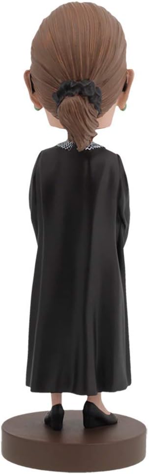 Royal Bobbles Ruth Bader Ginsburg Bobblehead, Premium Polyresin Lifelike Figure, Unique Serial Number, Exquisite Detail - Image 3