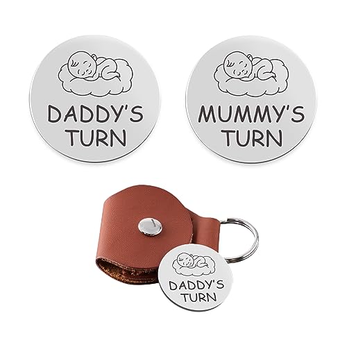 Image of New Parent Decision Coin New Baby Gift for Mom Dad Funny Pregnancy Gifts for First Time Moms Birthday Fathers Mothers Day Christmas Gift for Husband Wife