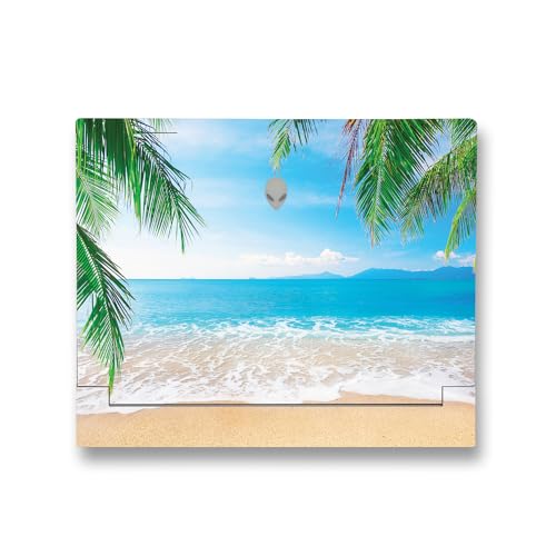 Image of MightySkins Skin Compatible with Alienware X14 R2 (2023) Full Wrap Kit - Pristine Beach | Protective, Durable, and Unique Vinyl Decal wrap Cover | Easy to Apply & Change Styles | Made in The USA