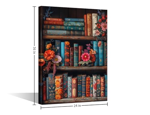 Toile murale avec cadre intégré tableau rétro grand format prêt à poser - 5