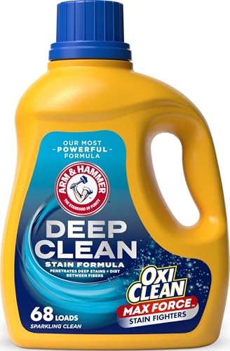ARM & HAMMER Deep Clean Stain Formula OxiClean Max Force Laundry Detergent