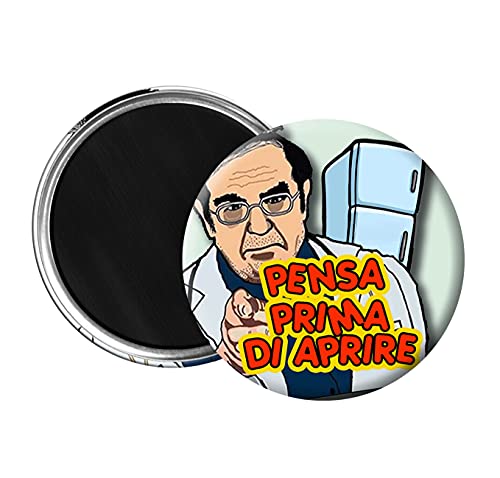 csm informatica Magnete Calamita stile Pins 5,8cm Collezione Nowzaradan idea regalo spiritosa scherzo Gadegt compatibile dieta 1200 calorie Frigo (Modello 3)