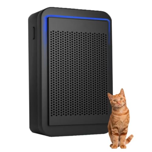 Litterguard Pro Plug In Air Purifier Cat Litter Deodorizer 99% with Catalyst Filter Strong Pet Odor Eliminator for Litter Box Toilet Closet Cabinet Shoe Garage(Black 1-Pack)