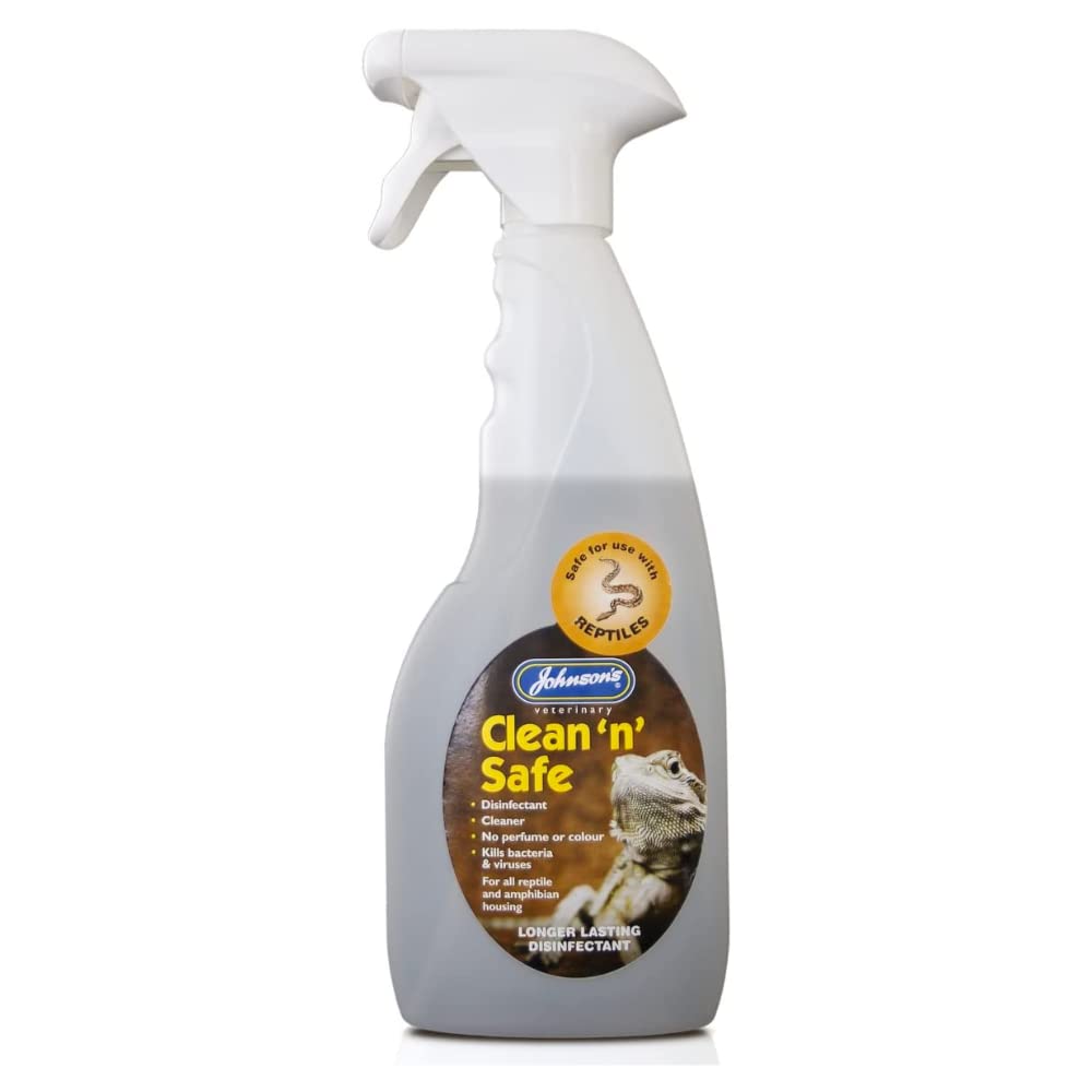 Jvp Reptile Clean 'n' Safe Disinfectant 500ml Trigger (Pack of 6)