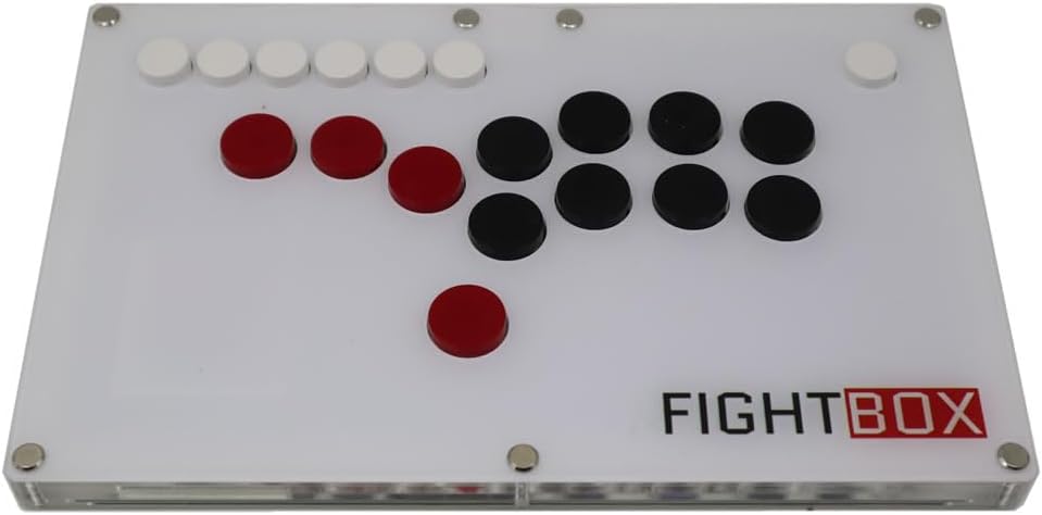 FightBox B1-PC All Button Leverless Arcade Fight Stick Game Controller Compatible With PC/PS3/Switch