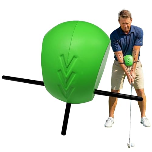 Xvolt Golf Training Aid Ball - Compression Golf Connection Ball Between Arms - Posture Correction Swing Trainer &Amp; Alignment Practice - Helps Train Proper Swing Mechanics &Amp; Arm Structure