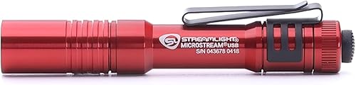 Miniatura 10 de Streamlight 66601 - Linterna de bolsillo recargable USB MicroStream de 250 lúmenes, color negro