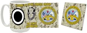 US Army I Corps 1st Special Forces Group Coffee Mug