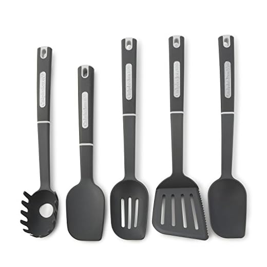 Calphalon 5-Piece Nylon Kitchen Cooking Utensil Set