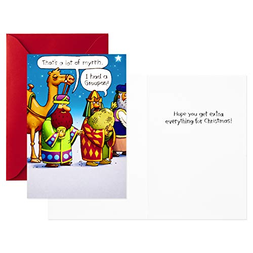 Hallmark Shoebox Funny Christmas Boxed Cards Assortment, Cartoons (4 Designs, 24 Christmas Cards with Envelopes) - Image 4