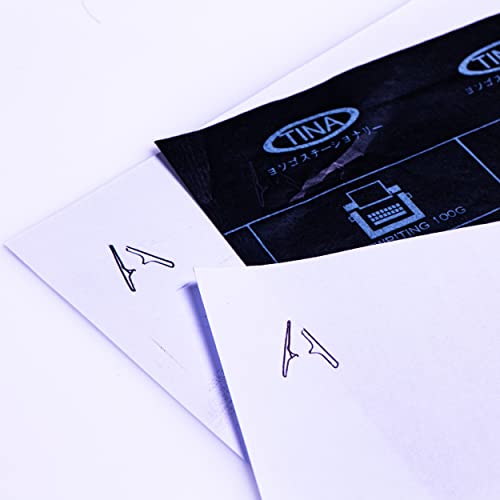 TINA Single Side Black Carbon Copy Paper for Typing and Writing Box of