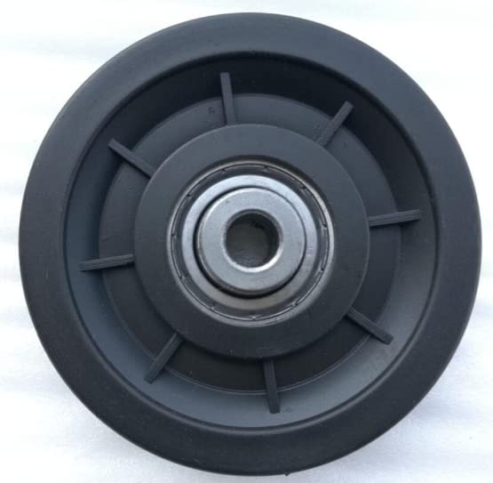 Gym Wire Wheel | Gym Machine Bearing Pulley (3" INCH) Black Wheel for Wire with inbuilt Bearing and Bush- Heavy Duty Wheel Cable Gym Fitness Equipment Replacement (Pack of 2) (B0BDLDG6MG) Amazon Price History, Amazon Price Tracker