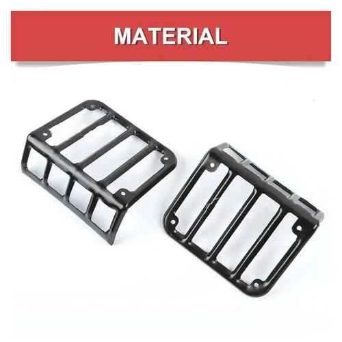 Lámpara De Luz Trasera Decoración Metal Jeep Wrangler JK 4