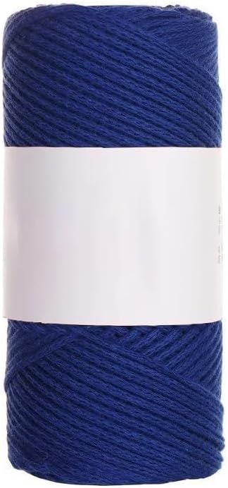 5 Rolls 2mm 80% Cotton Blend Tube Thread 150g 150m Crafting Supplies(21)