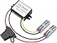 YABOANG DC-DC Konverter, Step-Down Converter 20-60V to 12V3A 2S, DC-Spannungswandler 24/36/48V zu 12V 3A 36W MAX, DC-DC-Wandler Buck 20-60V auf 12V mit wasserdichter Sicherung, Abwärtsspannungsregler