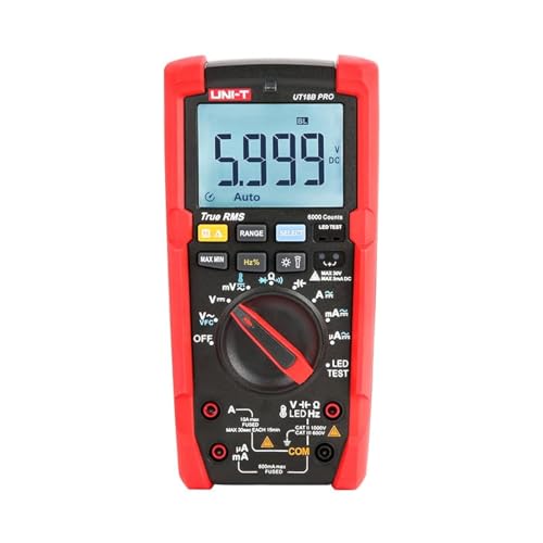 Multimètre électrique UT18B Pro condensateur résistance Hz VFC