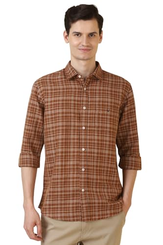 Allen Solly Men's Checkered Slim Fit Shirt