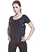 Graystone Holster Shirt Scoop Neck Concealed Carry Clothing for Women - Deep Concealment Compression CCW Clothes (Black, X-Large)