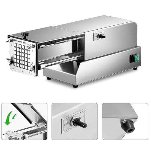 Cortadora eléctrica de papas fritas de acero inoxidable miniatura 5