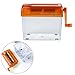 Woideklu Paper Shredder Handheld Mini Hand Crank Shredder for Portrait Bills Photos