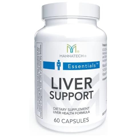 Mannatech Liver Supplement with Inositol, Dandelion Root, Licorice Root, Milk Thistle, Turmeric Extract & Aloe Vera Extract - Liver Cleanse for Healthier Liver Function - Liver Support 60 Capsules Cover