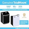 TotalMount Universal Remote Control Holder - Medium (Black)