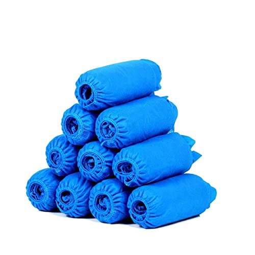 100 Pack450grams Disposable Shoe Covers Durable Waterproof & Anti...