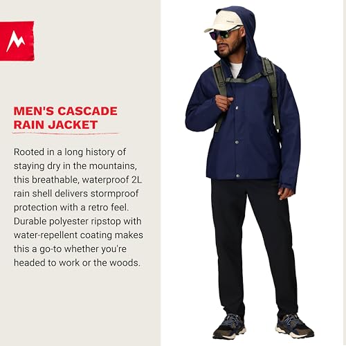 Image of MARMOT Men's Cascade Durable & Waterproof Rain Jacket