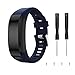 TOPsic Garmin Vivosmart HR Correa, Accesorios Banda de Reloj de Silicona Suave Ajustable Reemplazo diseñado para Garmin Vivosmart HR Smart Sport Reloj (no rastreador)