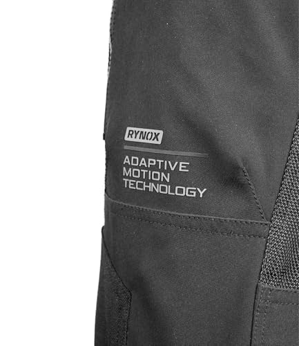 Image of Rynox Outlander Pro Pants CE Certified Class AA - Motorcycle Riding Pants| Impact Protection | Abrasion Resistance | Water Resistant| Hip, Knee + Shin Protectors