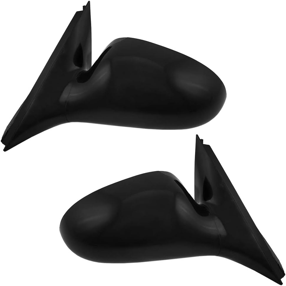 Brock Replacement Driver and Passenger Set Power Side Door Mirrors Heated Compatible with 2005-2009 LaCrosse 15886521 15886520