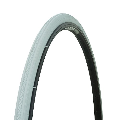 Tire, 27" X 1 1/4" Bike Tire, (white)