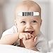 Bébé Front Thermomètre Bandes Fièvre Test Autocollants, Bandes de Température, Autocollants de Température Réutilisables pour Vérifier la Température des Enfants, 5PC