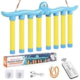 Mandaarooker Reflex Drop Sticks Challenge Game,Hand Eye Coordination Training Toy,Remote Control Reaction Game with 3 Speed Levels,Suitable for Adult Family Fun Indoor and Outdoor Games (BIue)