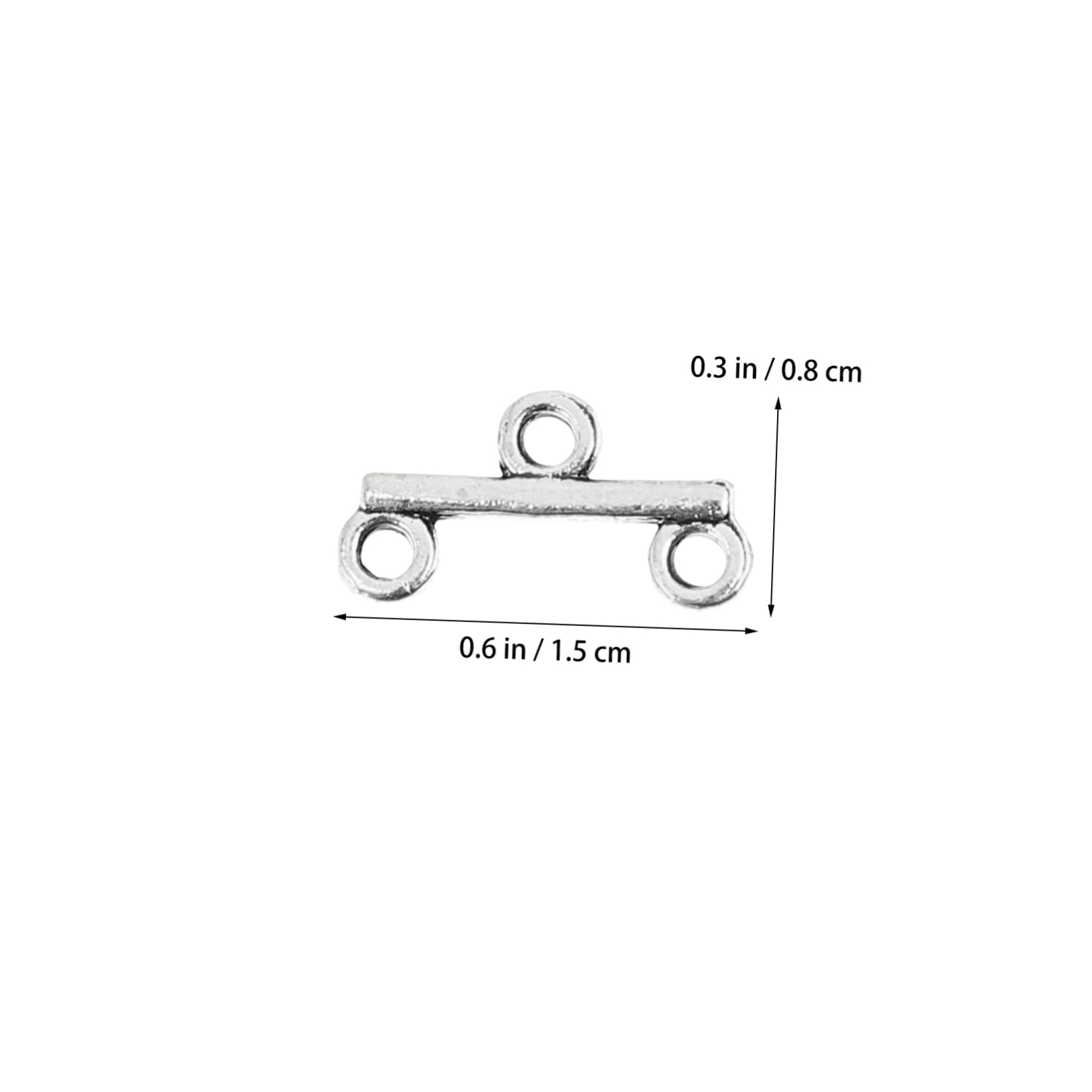 Operitacx 300pezzi Chiusure Per Bracciali e Collane Accessori Per Creazioni Fai Da Te Di Gioielli Connettori Resistenti Per Handmade Jewelry