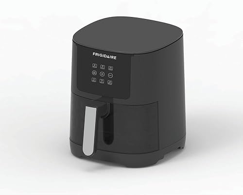 Miniatura 3 de Frigidaire Freidora de aire digital de 3.7 cuartos de galón Potencia 1200, control digital de tiempotemperatura, 6 preajustes inteligentes, rango de